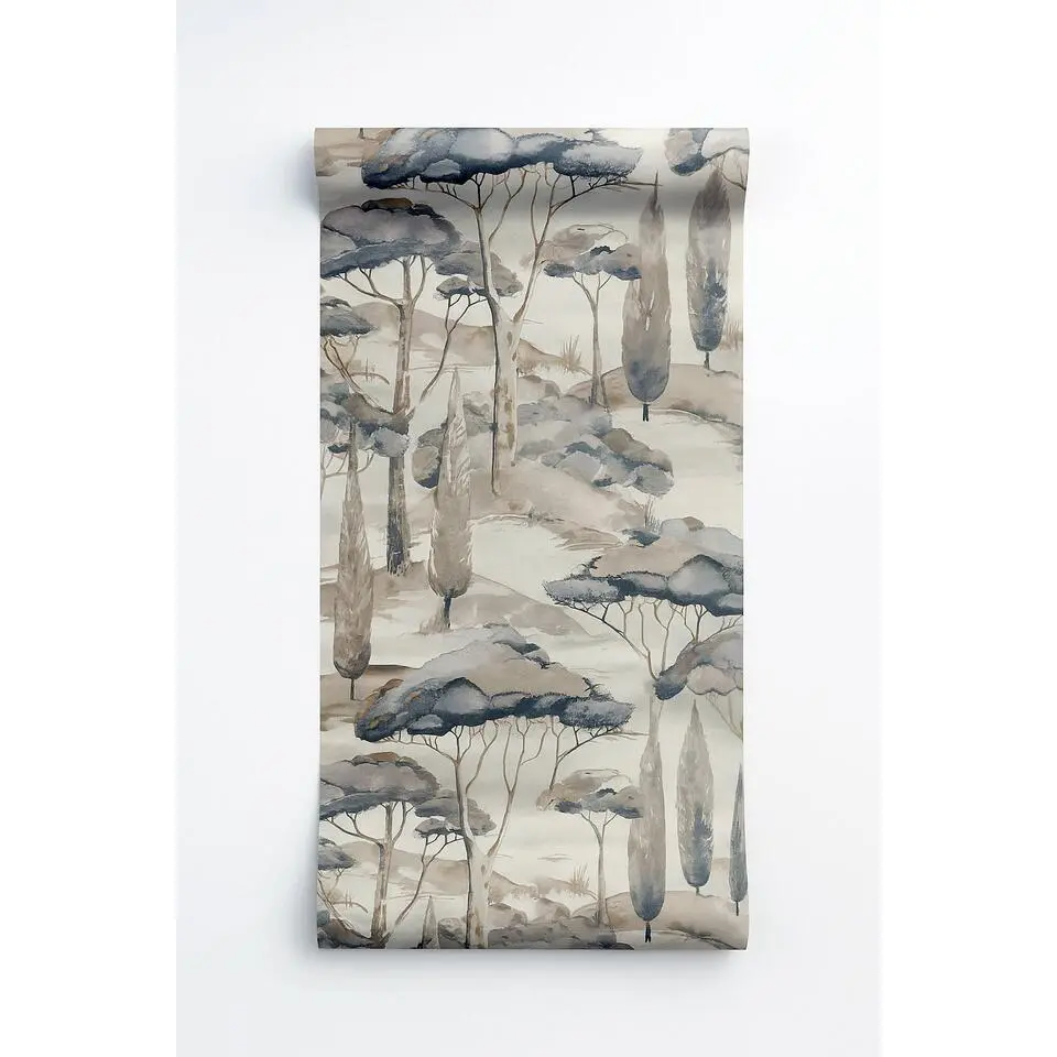Dutch Wallcoverings Vliesbehang Arcadia canopy - beige - 10,05m x 53cm
