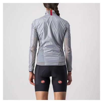 Veste coupe Manches Longues Femme Castelli Aria Shell gris