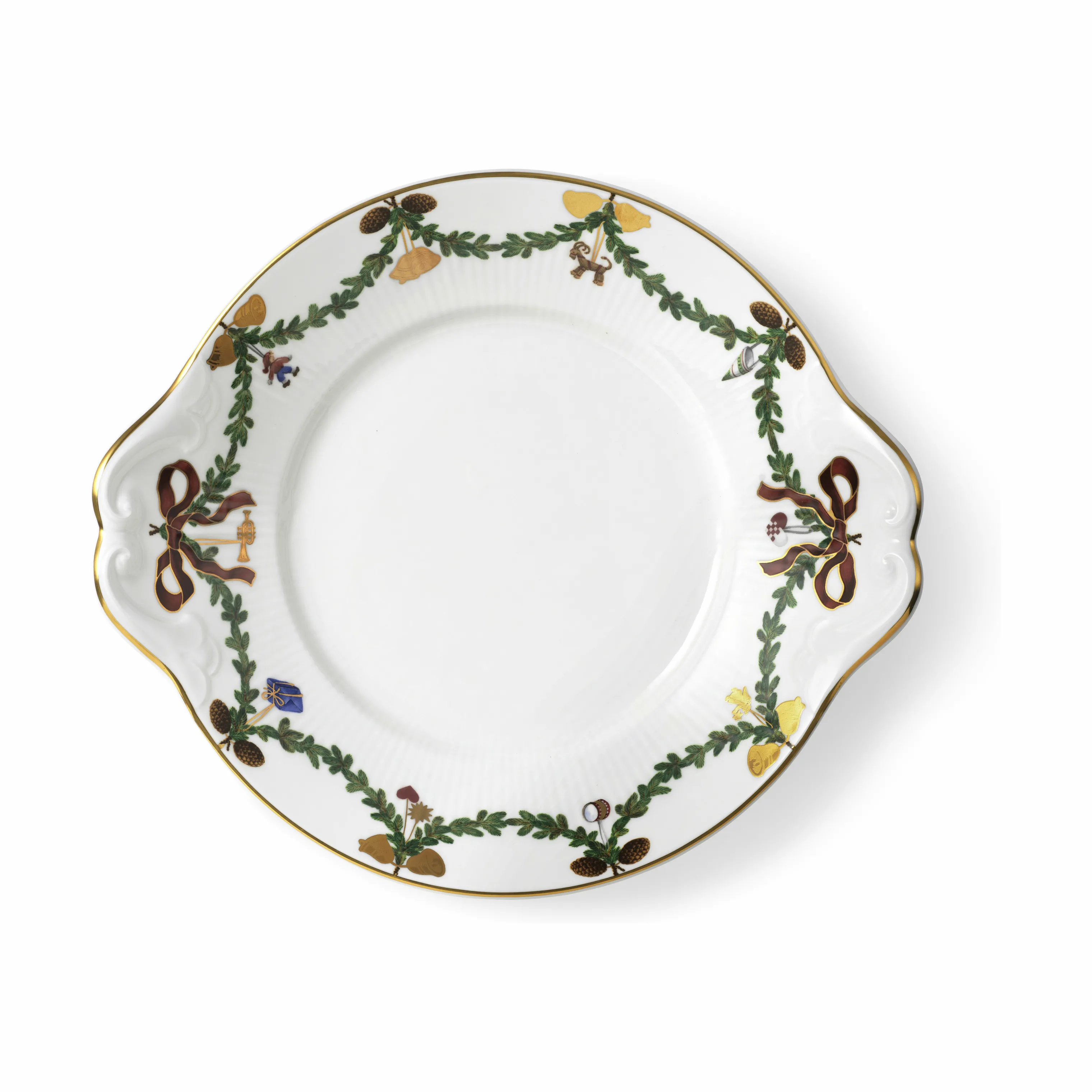 Royal Copenhagen Stjerne Riflet Jul Fad