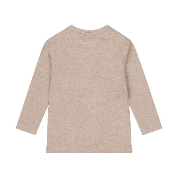 Dirkje T‑Shirt LS – Maat 62 – Faded Brown