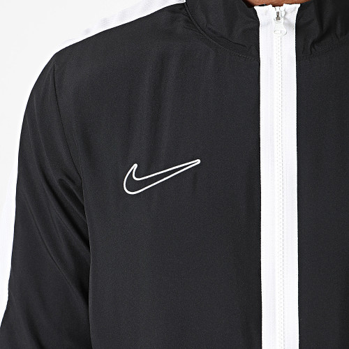 Veste Zippée A Bandes DR1710 Noir