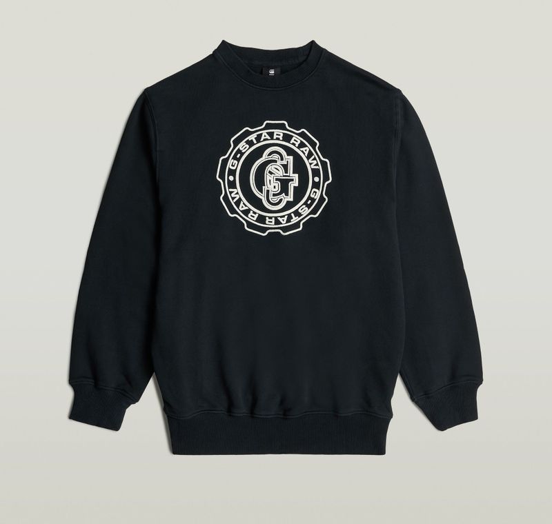 ALD Crew Sweater voor jongens - Donkerblauw - jongens