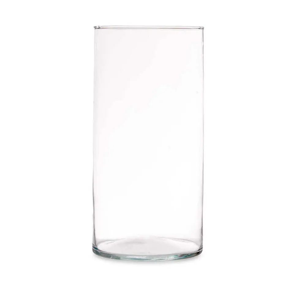 Giftdecor Bloemenvaas basic - transparant glas - D15 x H30 cm - 5L