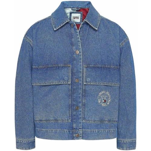 Tommy Jeans - SURPLUS DENIM JACKET 1BK Azul
