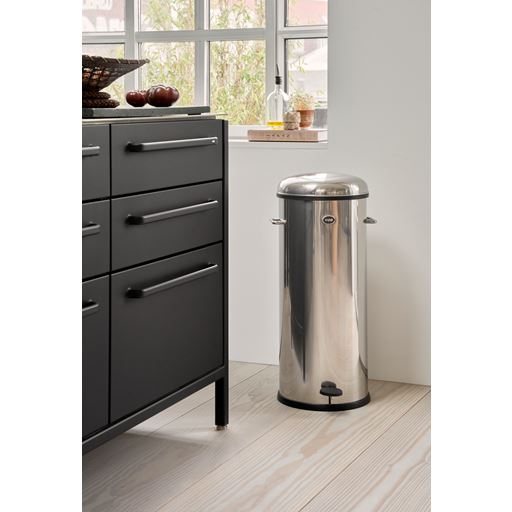 Vipp 17 Pedalspand, Stainless Steel