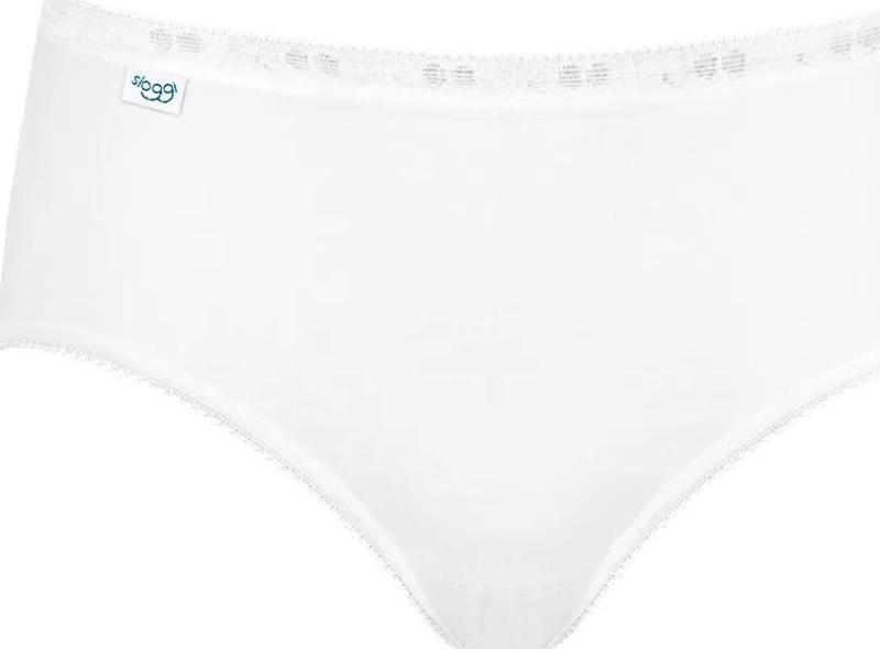 Sloggi Basic+ Midi Slip 4 Pack Wit 40 1 stuk