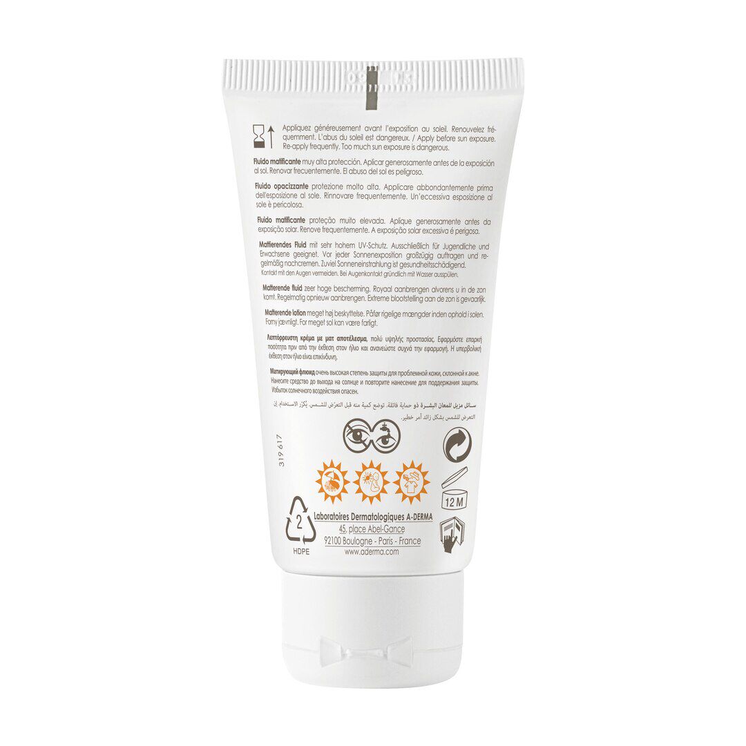 Fluído Solar Matificante FPS50+ - 40ml