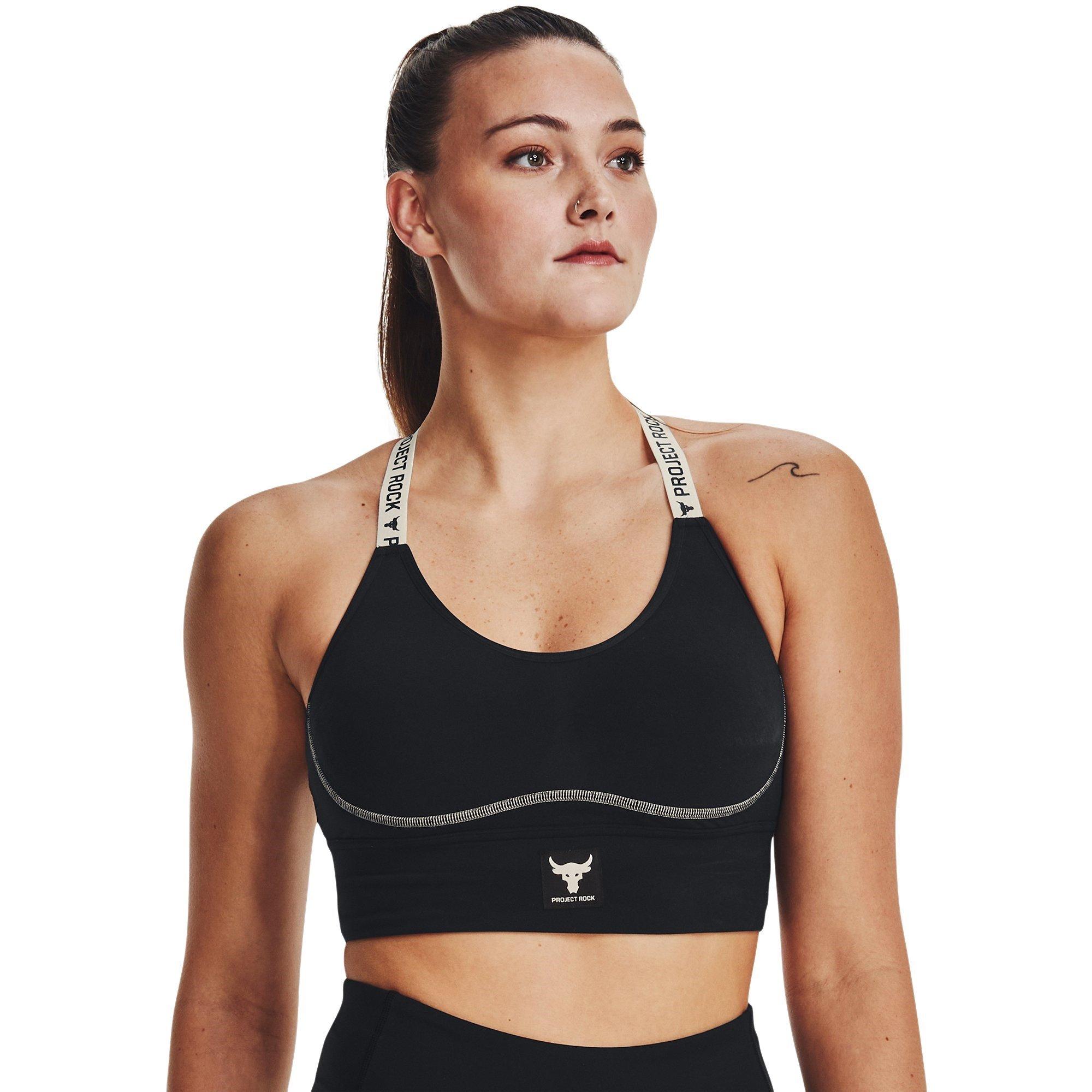 Under Armour Under Armour Pjt Rock Infty Mid Bra Medium Impact Sports Womens