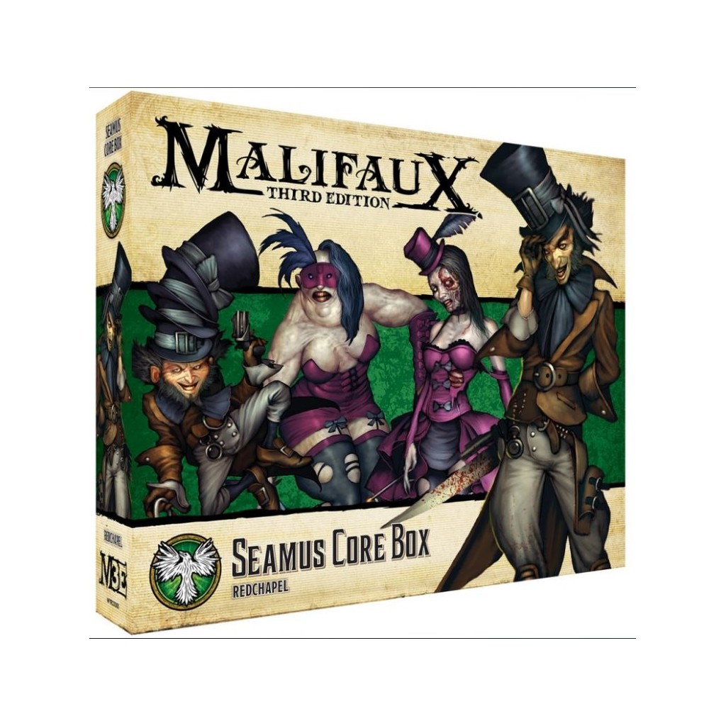 Malifaux 3E - Resurrectionists- Seamus Core Box