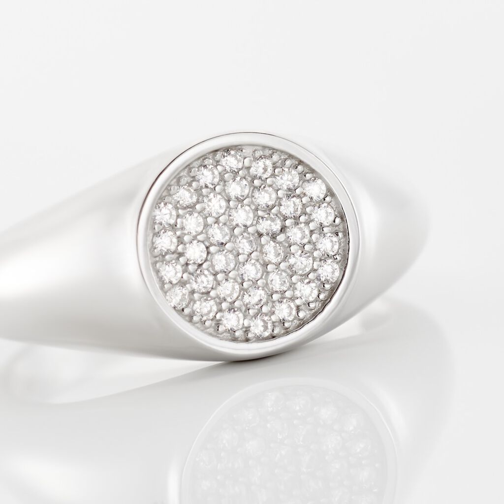 Bague Ferreol Argent Oxydes De Zirconium