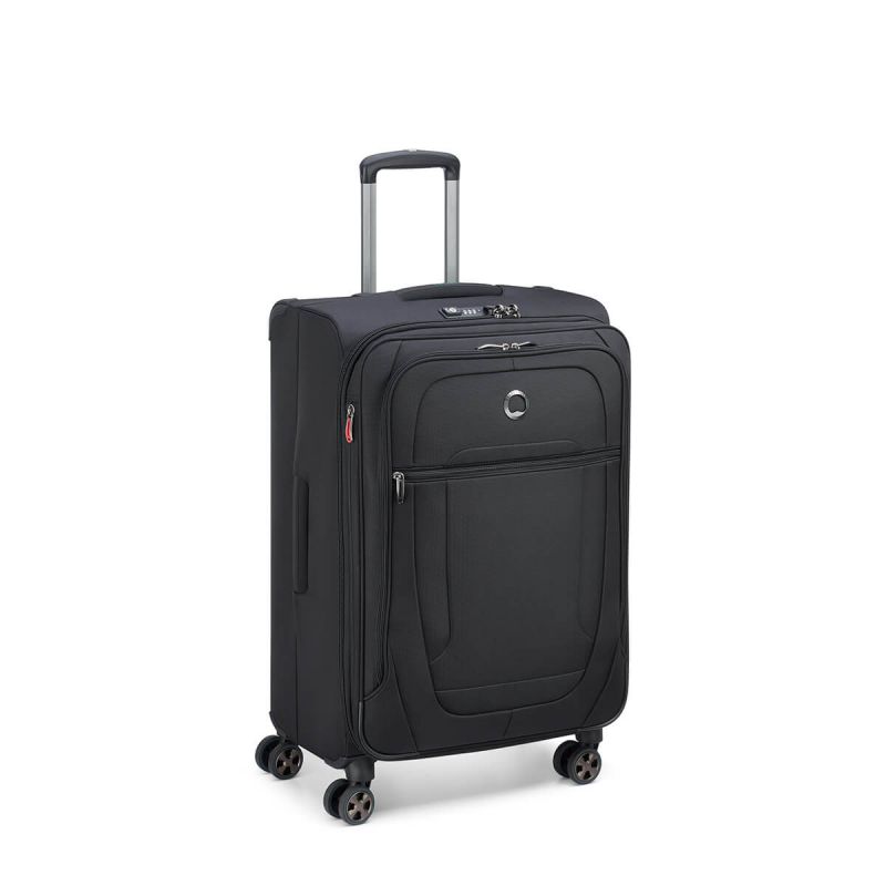 Valise souple Helium DLX Extensible 71 cm Noir