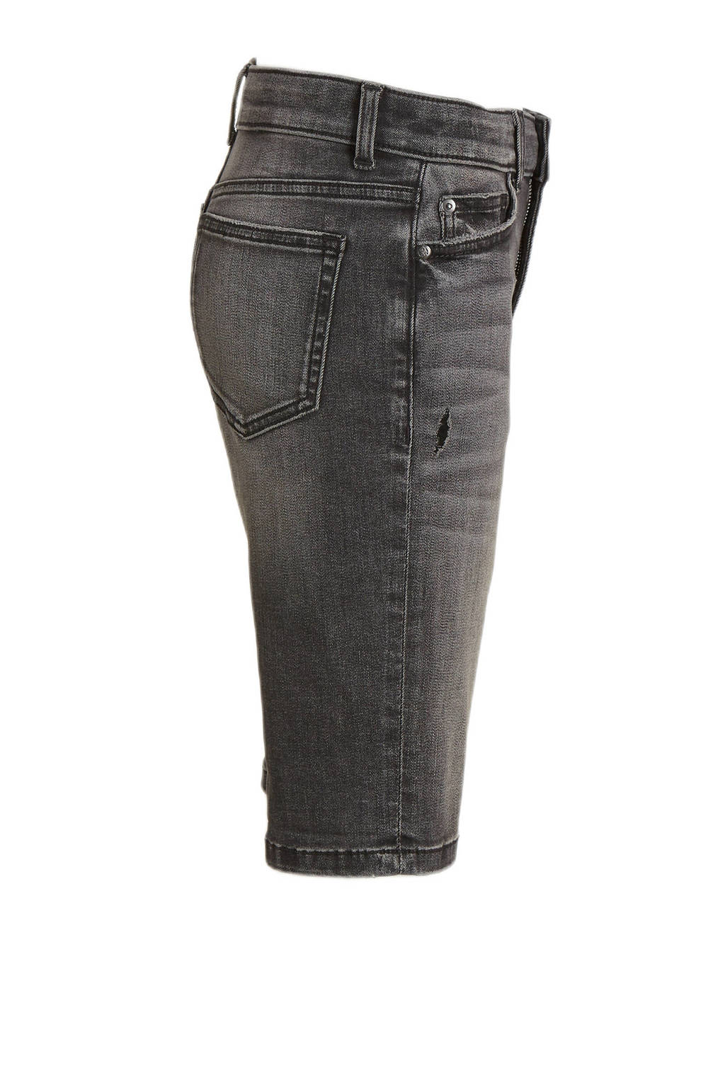 anytime denim short washed black