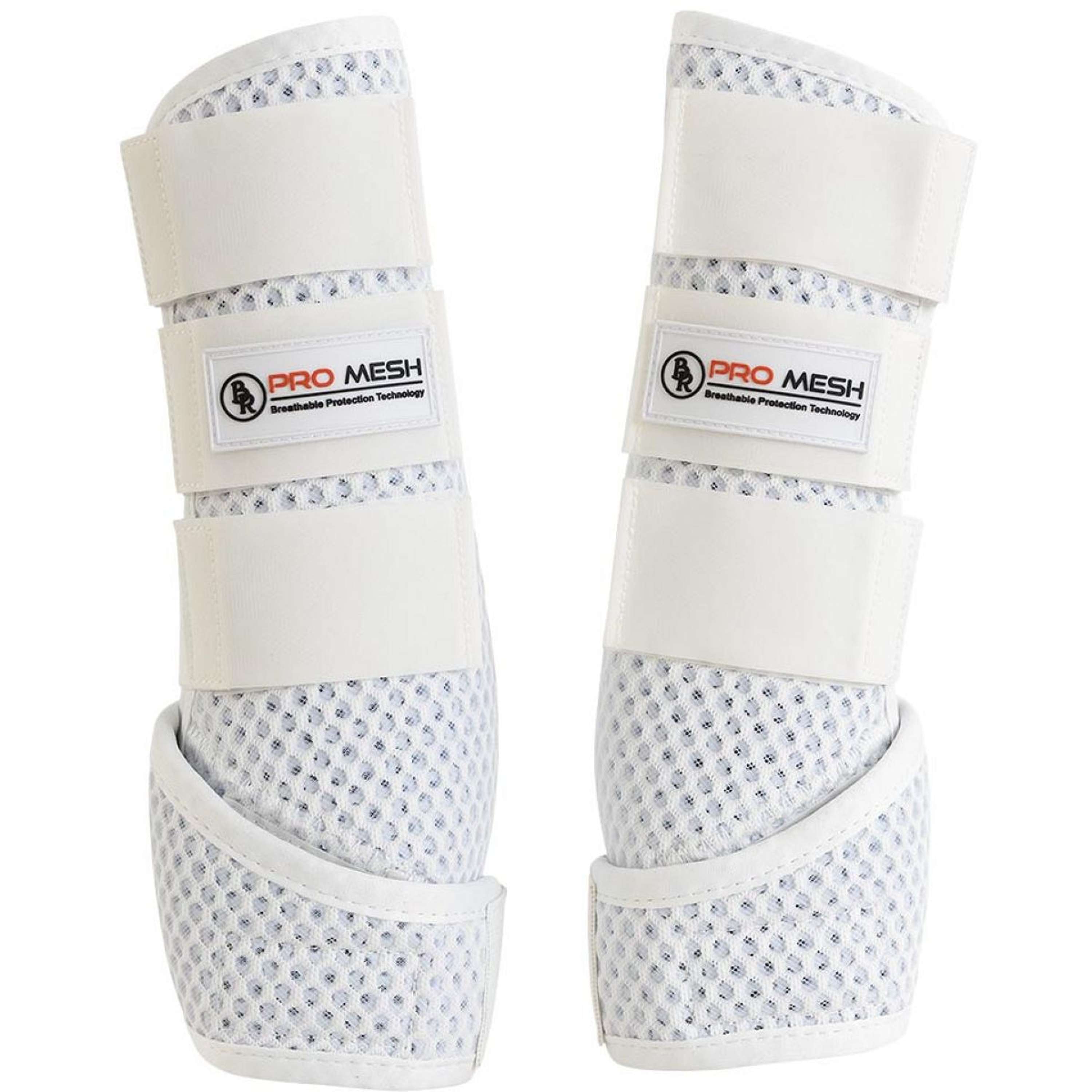 BR Beenbeschermers Pro Mesh Flex Snow White