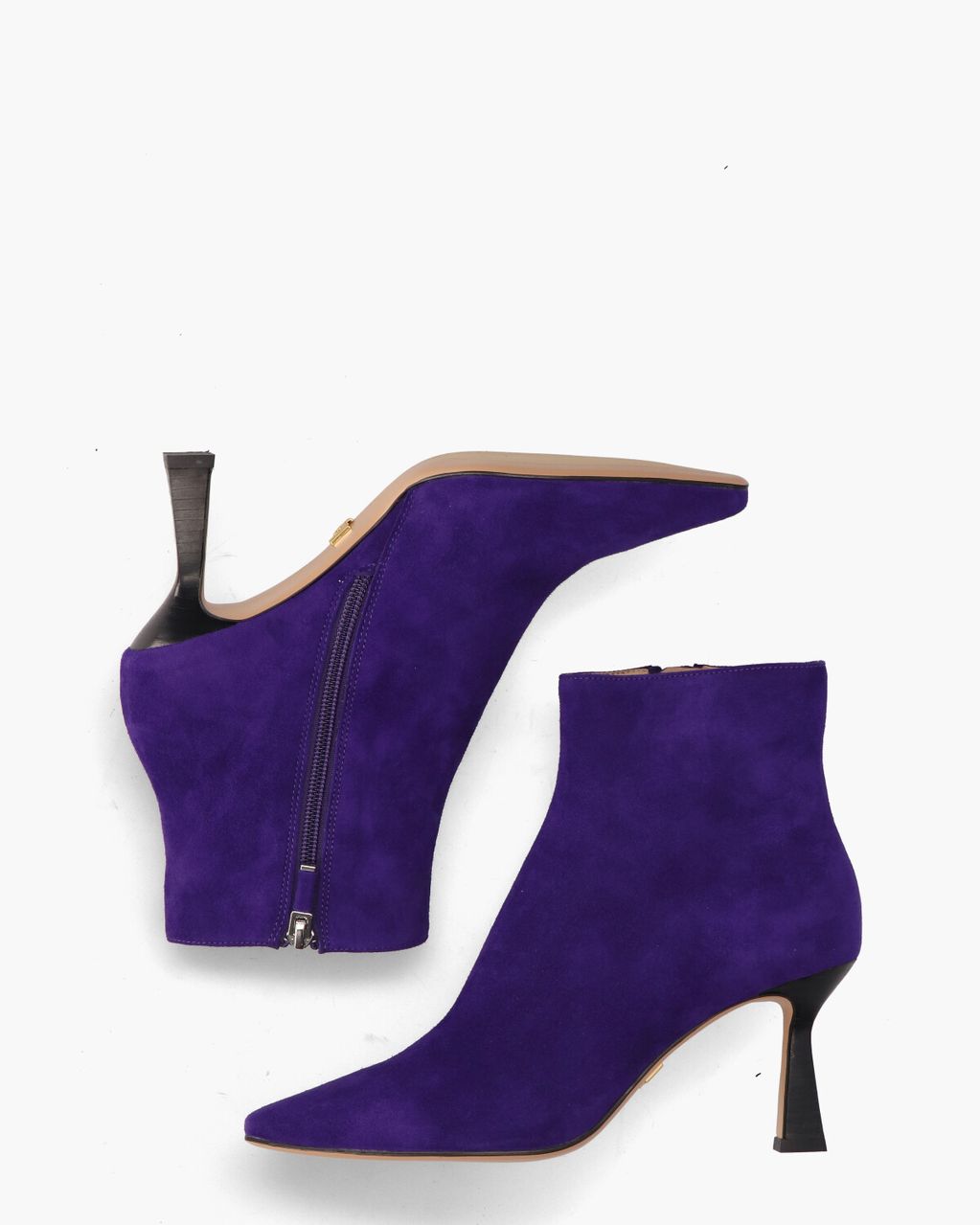 Lola Cruz Antonieta Paars Dames Enkelboots