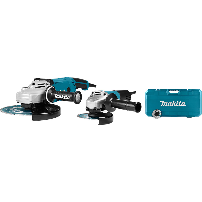 Makita DK0054X1 slijperset 125mm + 230mm