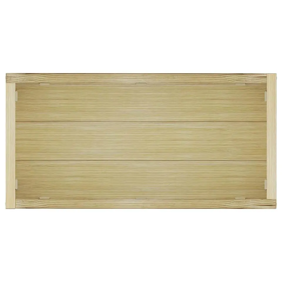 vidaXL - Houten Plantenbak - Bruin - Hout