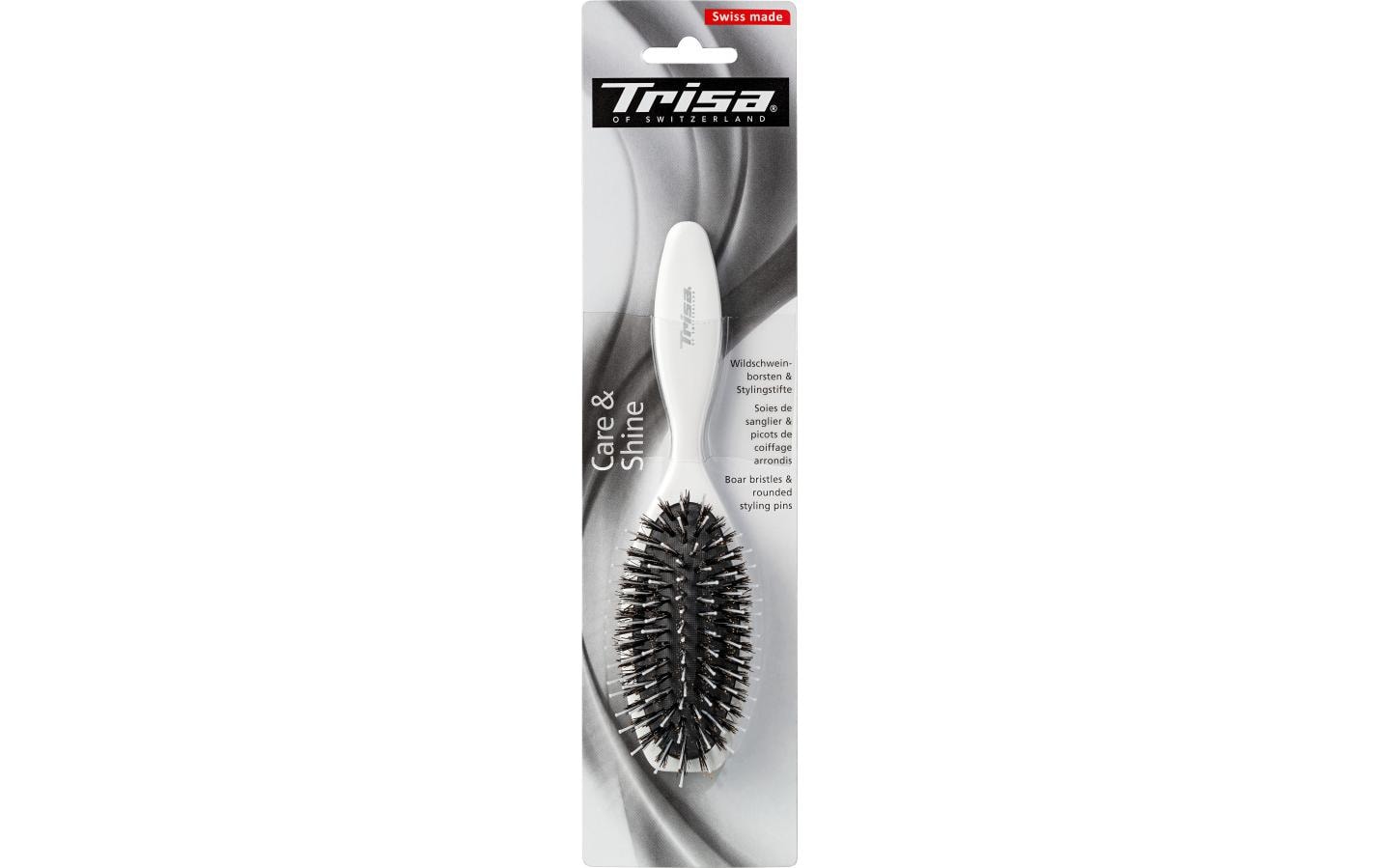 Basic Brushing Small, reine Borsten & KunststoffstifteHochwertige Bürste mit reinen Borsten und Kunststoffstiften