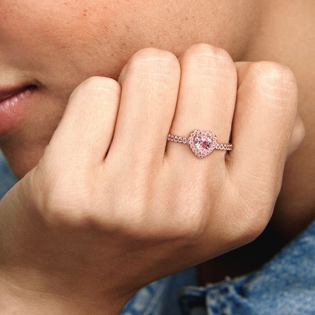Pandora Rose Timeless Funkelndes Erhabenes Herz Ring