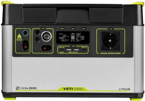 Goal Zero Yeti 1500 X 36310 - 1516Wh power station - EU-plug