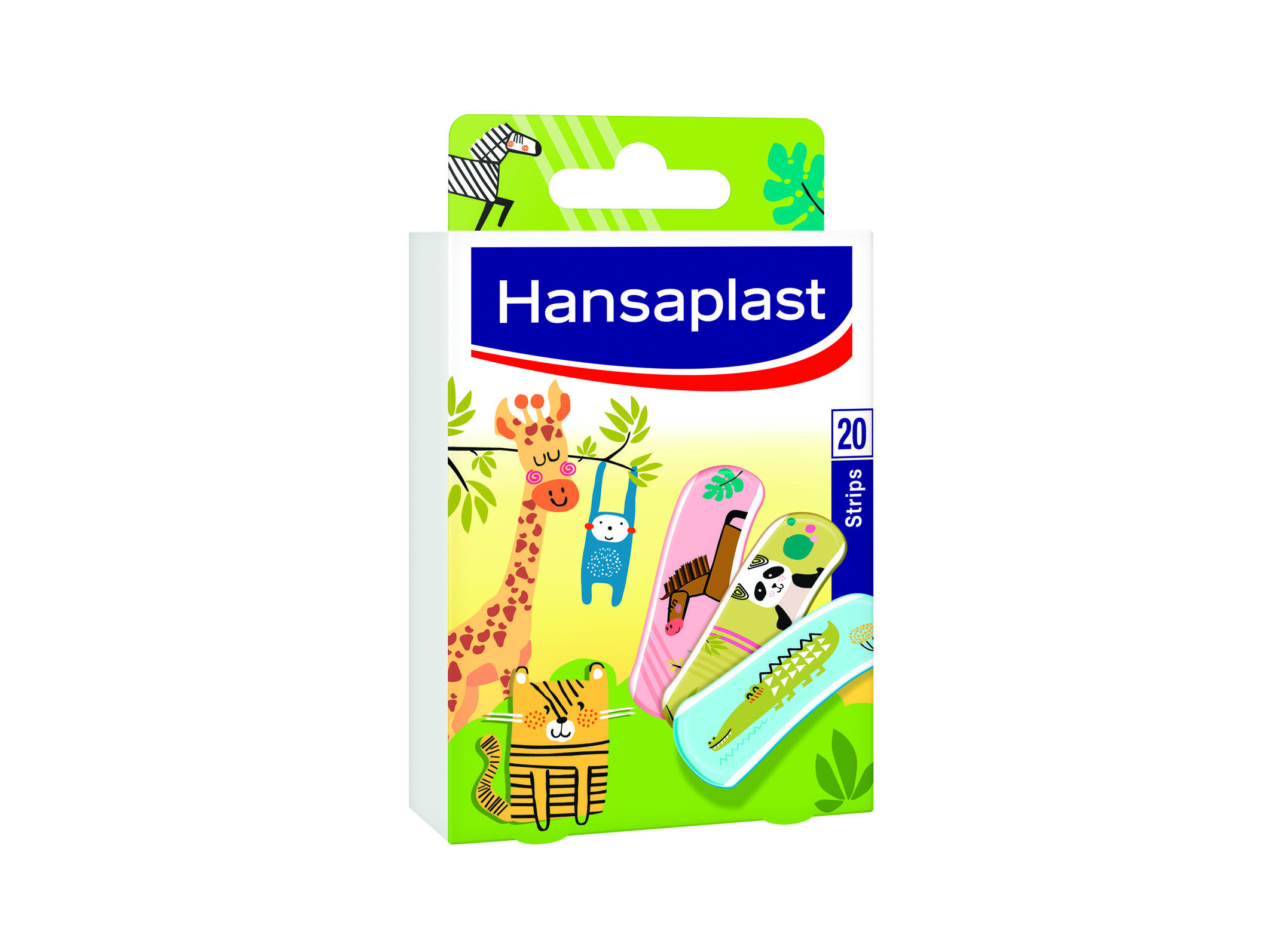 PENSO HANSAPLAST FERIDAS ANIMALS KIDS 20UN