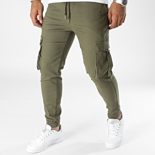 Pantalon Cargo Vert Kaki