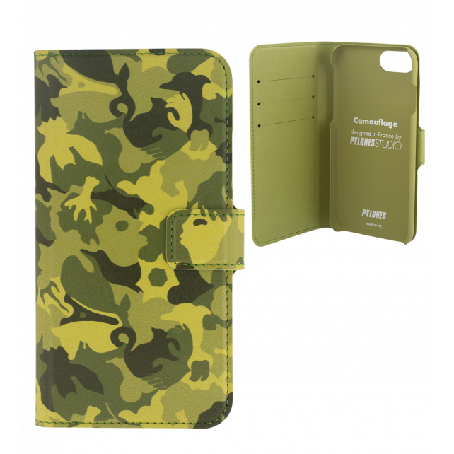 Coque à clapet pour iPhone 6, 6S, 7, 8, SE 2022 - Iwallet