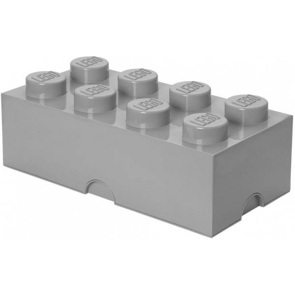 LEGO Caixa de Arrumação Brick 8 Cinza