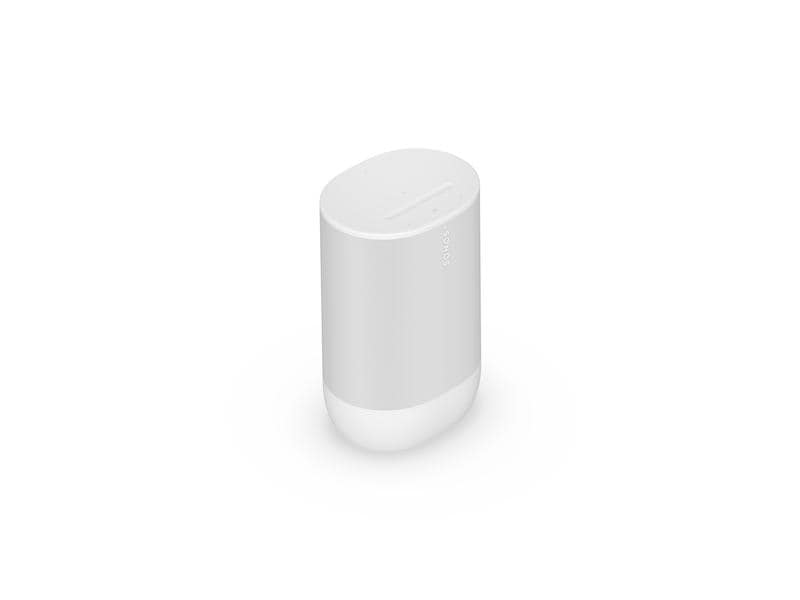 Sonos Smart Speaker Move 2 Weiss Komplett überarbeiteter, leistungsstarker Smart Speaker