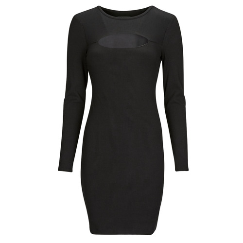 Guess - ES LS LANA DRESS - Noir