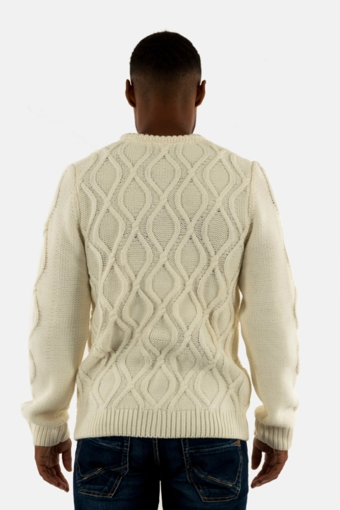 Pull hiver Le Temps Des Cerises flesio 1041 cream