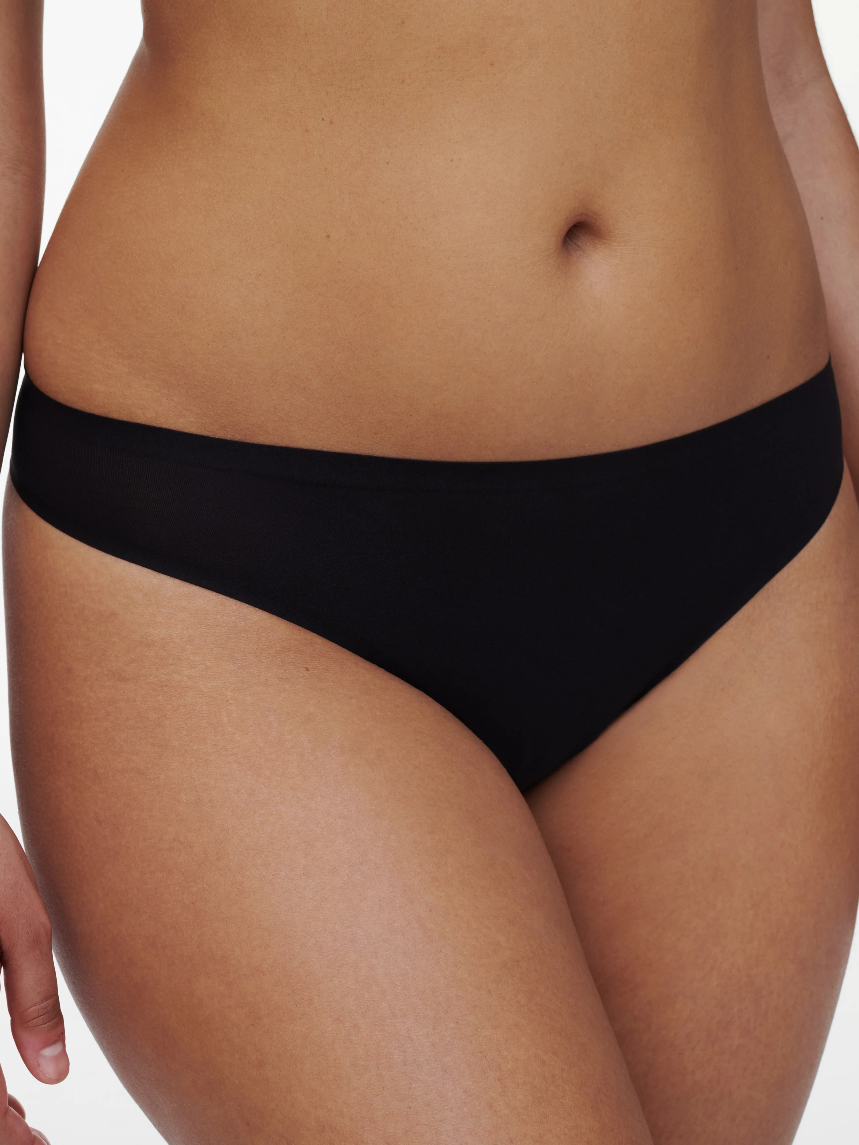 SOFTSTRETCH - String dentelle | Noir
