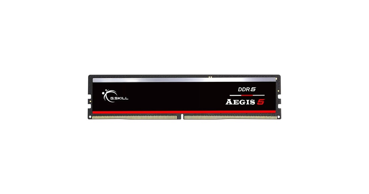 G.Skill32 GB DDR5-5200 werkgeheugen  (Zwart, F5-5200J4040A32GX1-IS, Aegis 5, XMP 3.0, AMD EXPO)