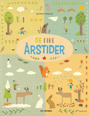 De Fire Årstider - Katrin Wiehle - Bog