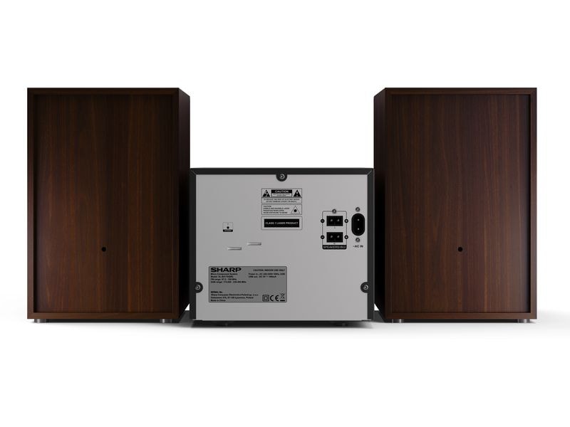 Sharp Musik-System XLB517DBR DAB /FM Micro System Hi-Fi Mikro-System mit dem neusten DAB  Funk-Tuner und Bluetooth-Verbindung