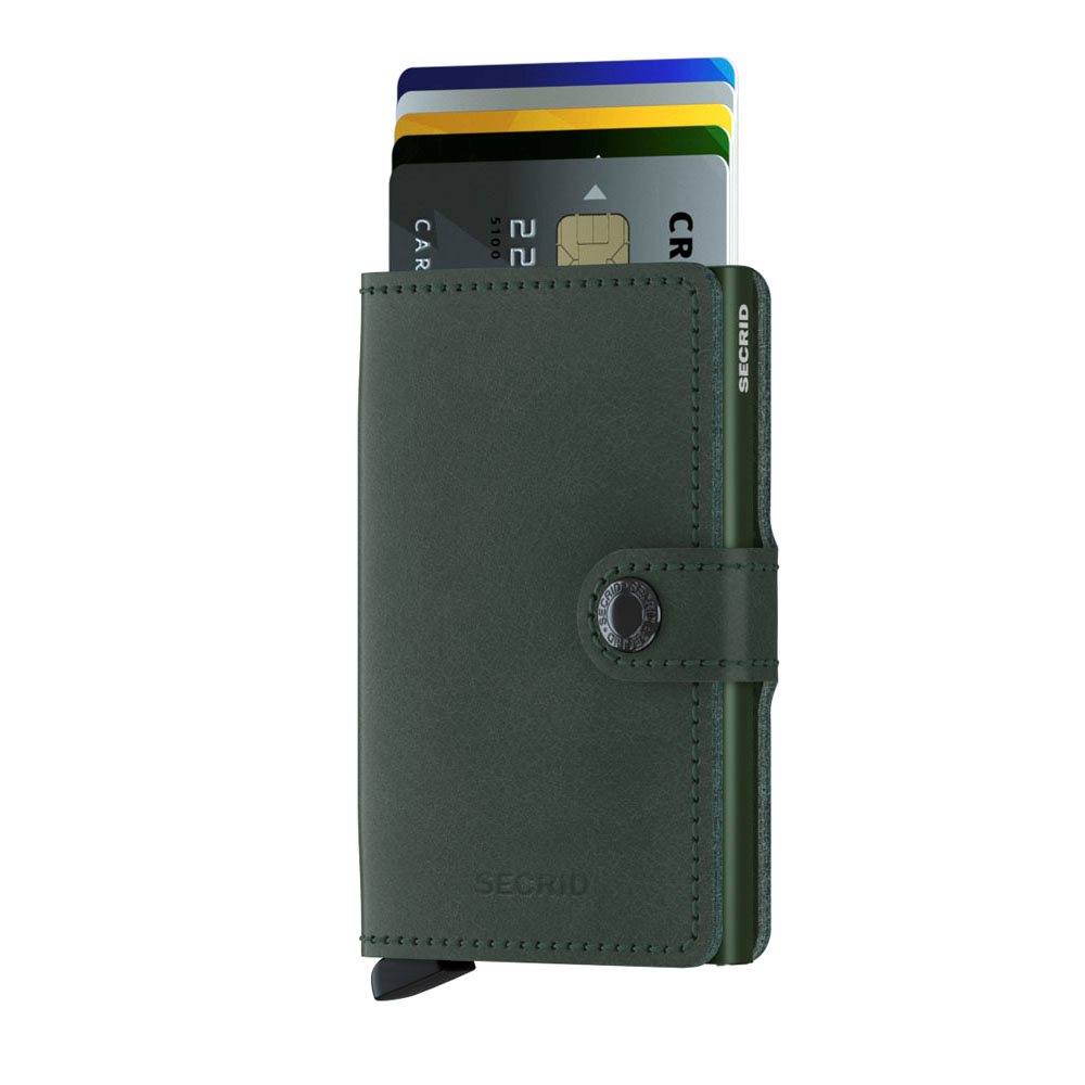 Secrid Miniwallet Portemonnee green