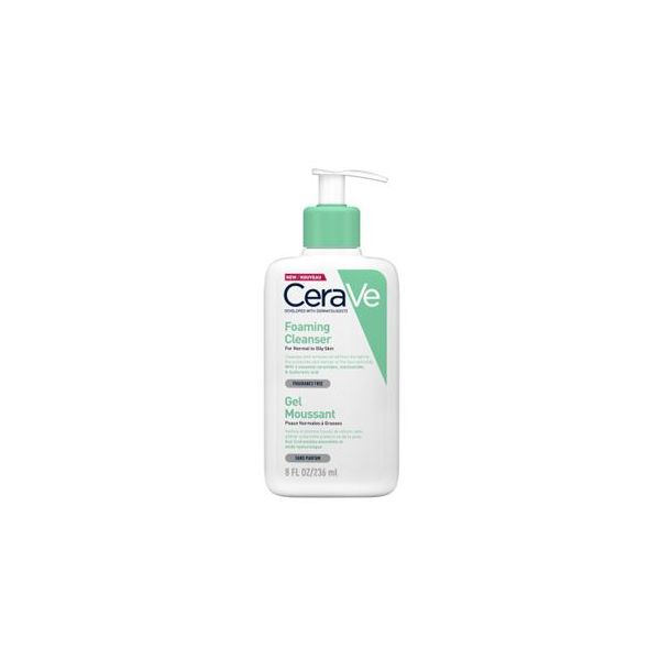 CeraVe Foaming Cleanser Gel Limpiador Espumoso 236ml