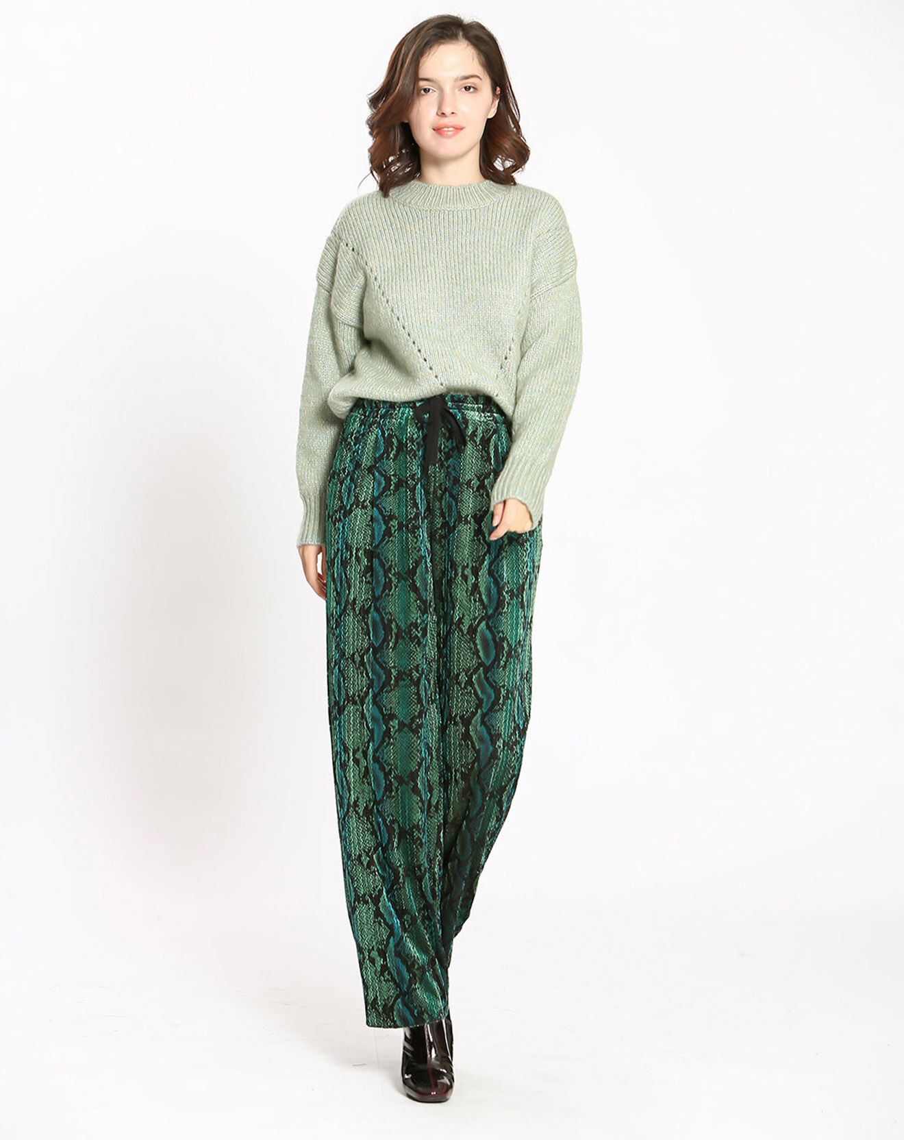 See u Soon Pantalon Apolline vert