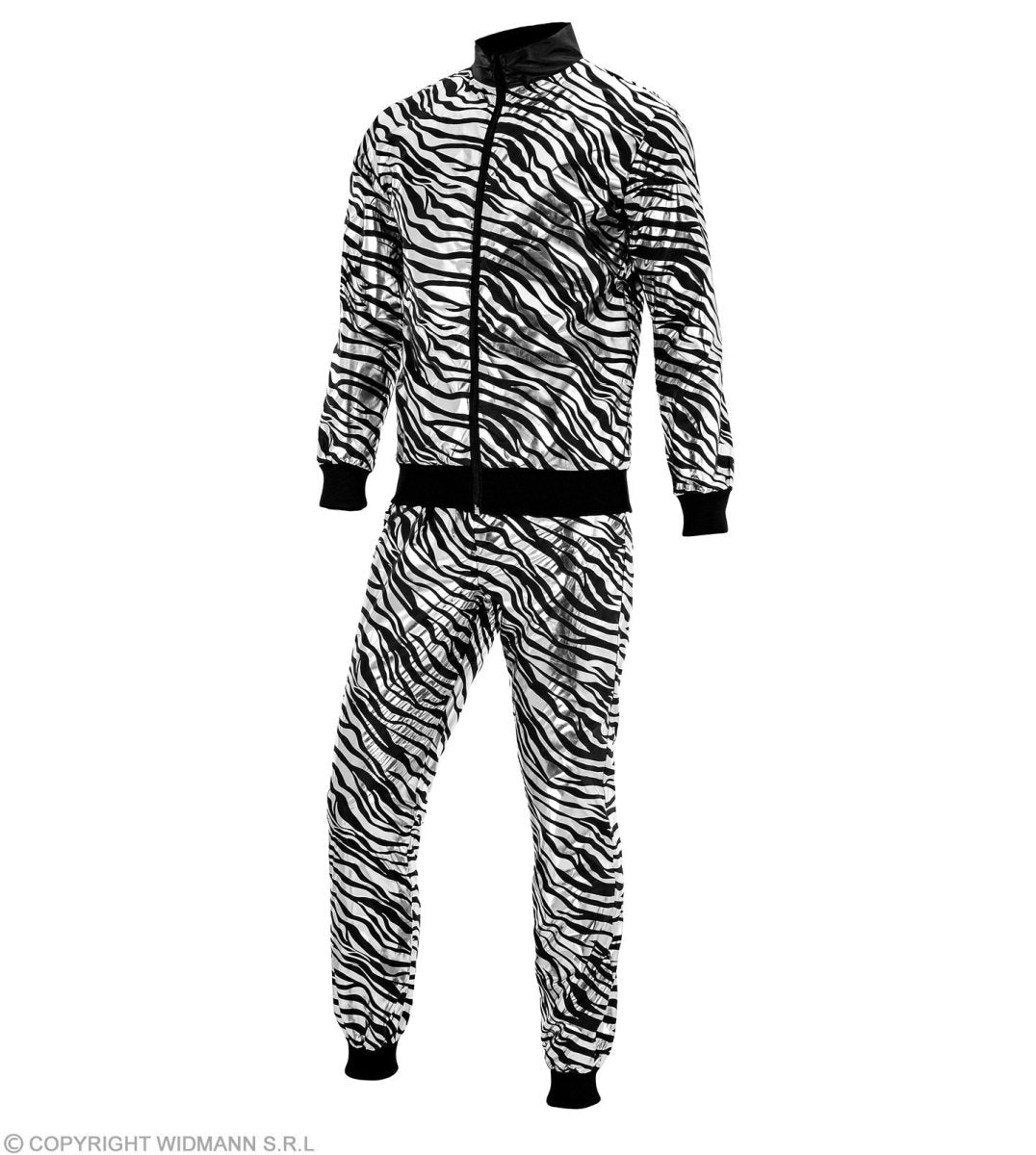 Zebra Trainingspak Fout Zilver