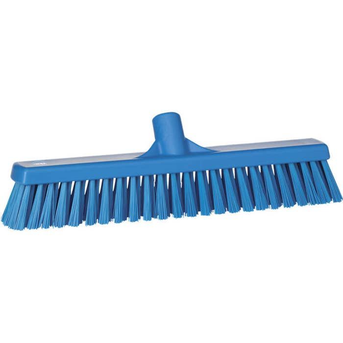 Vikan 31743 Hygiëne combiveger hard/zacht 41 cm blauw - zonder steel (5705020317439)
