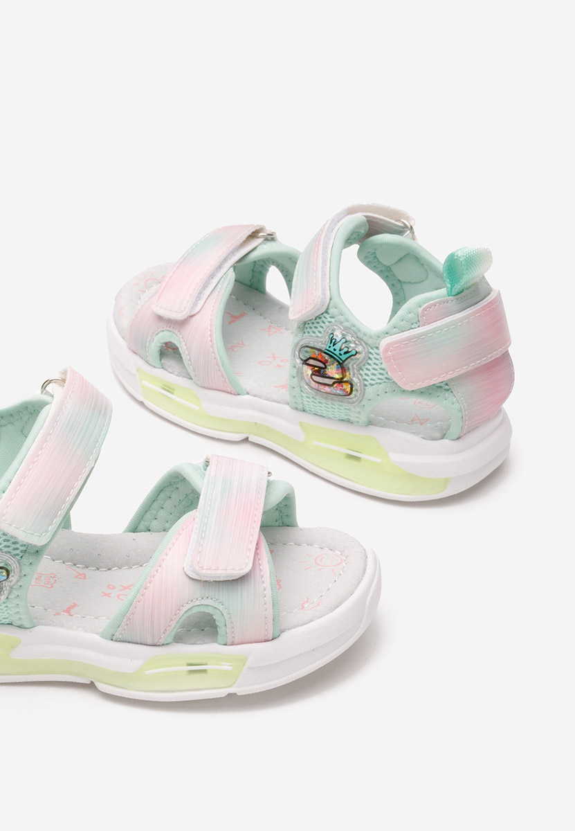 Sandales pour filles turquoise Khalisa