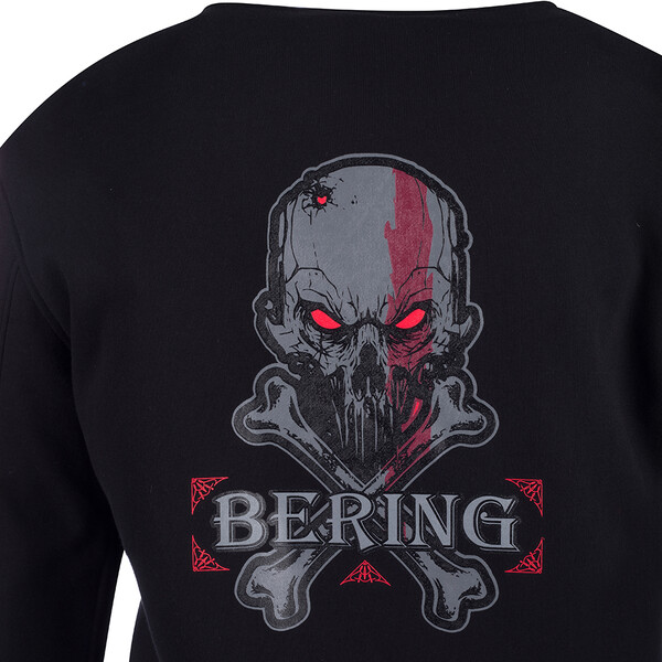 Bering - Sweat Hoodiz 2 Noir / Rouge fluo