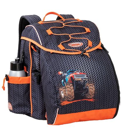Jeva Schulrucksack - Mittelstufe - Monster Wheels