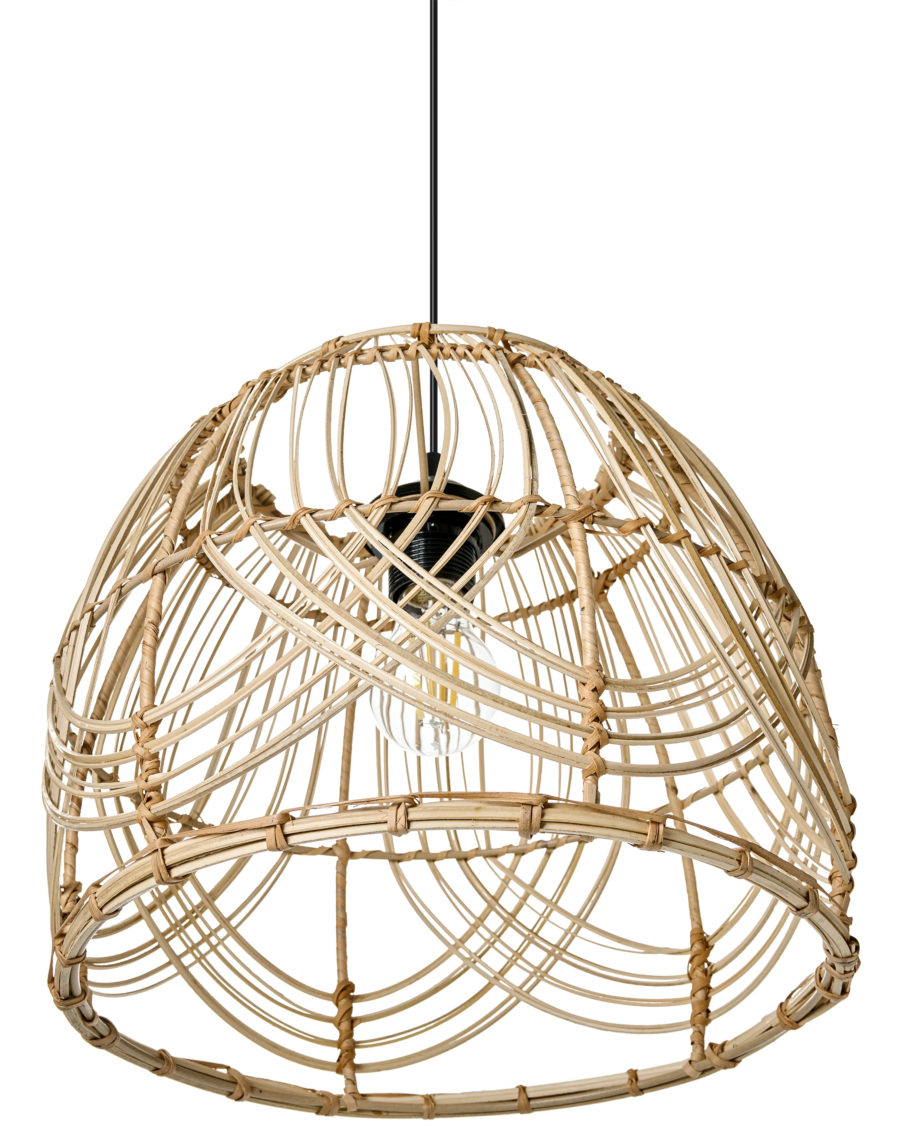 Hanglamp POSTRERO Rotan Natuurlijk