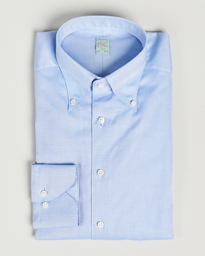 Stenströms 1899 Slimline Supima Cotton Structure Shirt White
