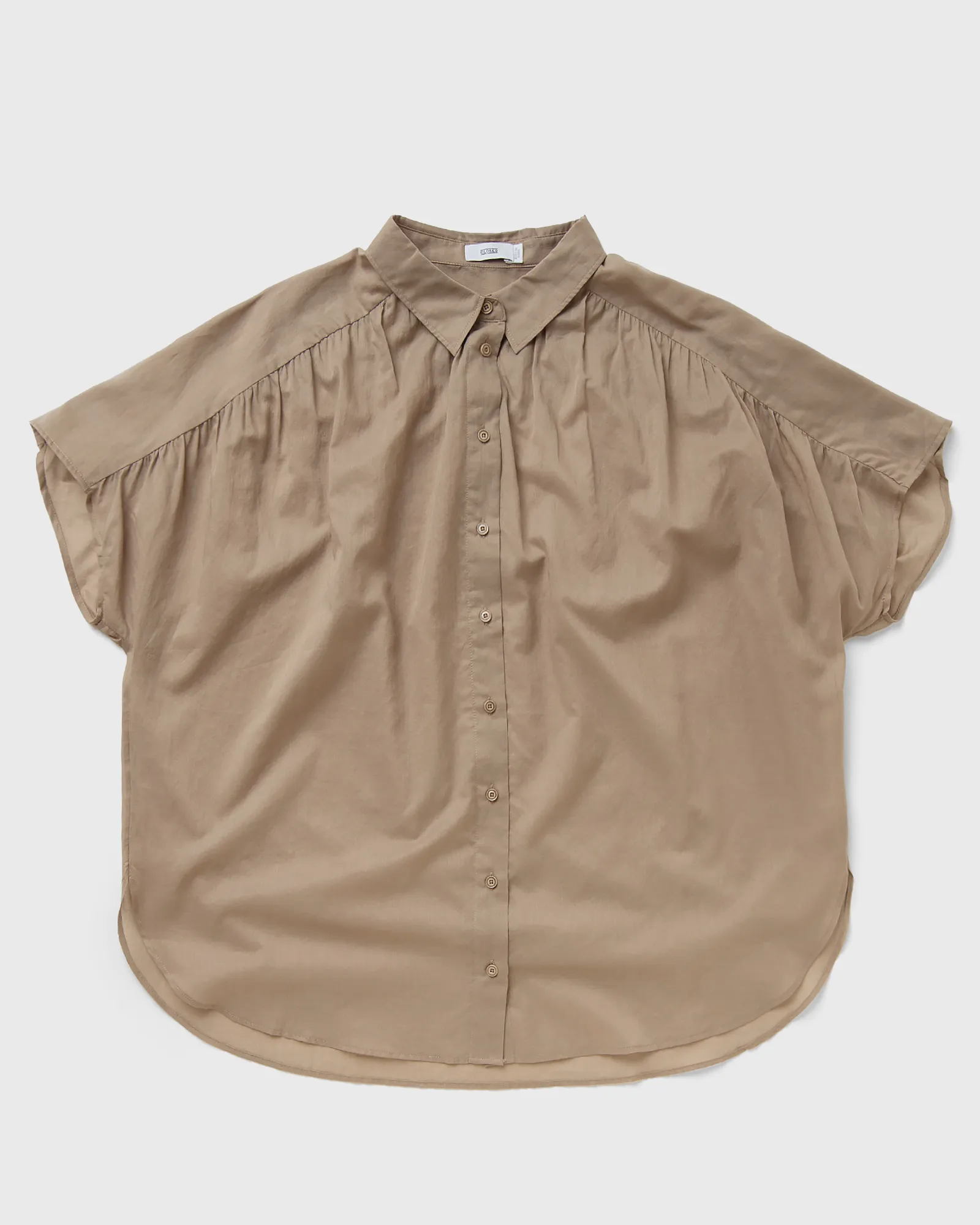 CLOSED GATHERED SHIRT