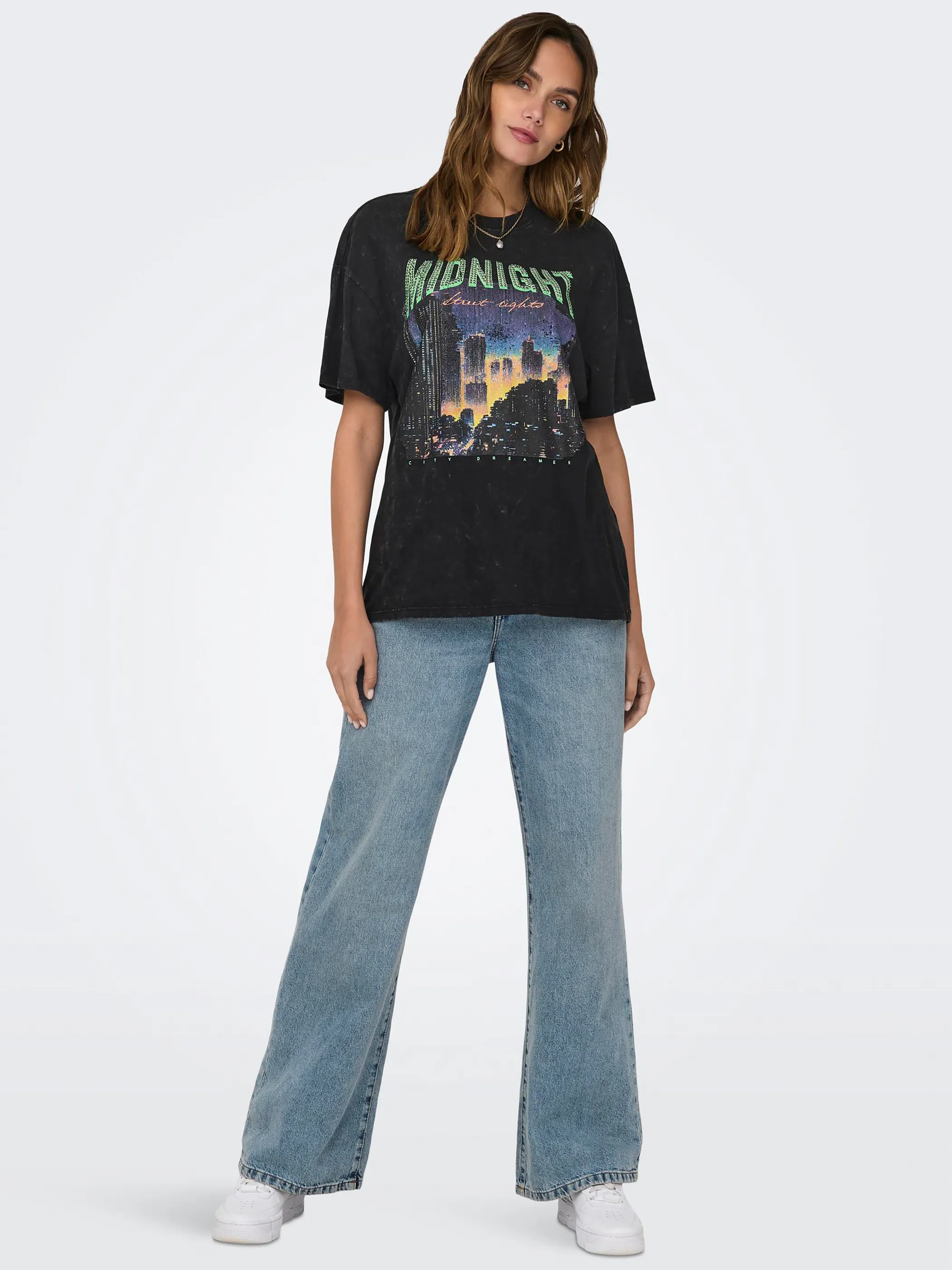 Only ONLLUCCA LIFE S/S NIG Shirt