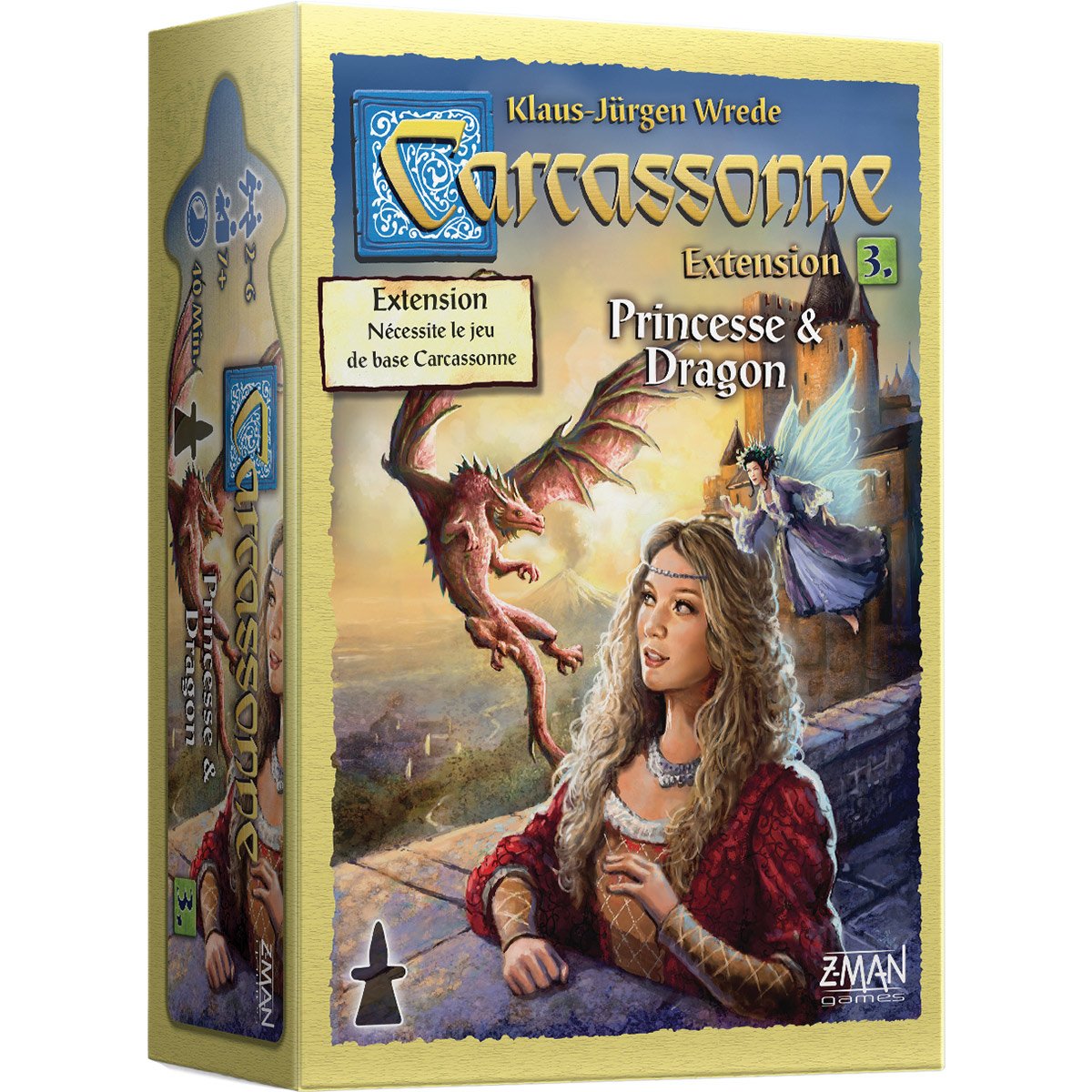 Carcasonne Extension 3 Princesse et Dragon