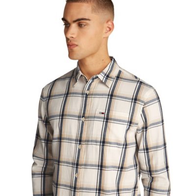 Chemise à manches longues homme Tjm Reg Check Flannel TOMMY HILFIGER