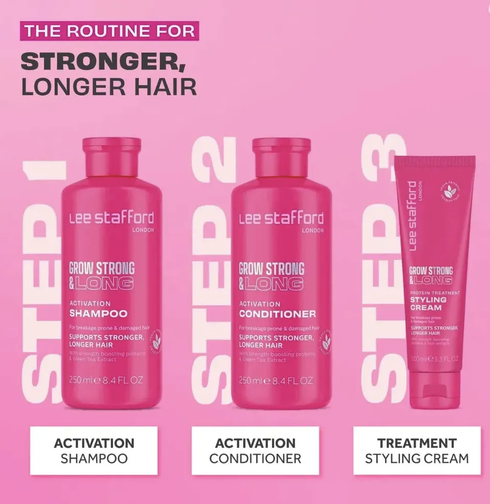Lee Stafford Lee Stafford Grow Strong & Long Protein Treatment Styling Cream