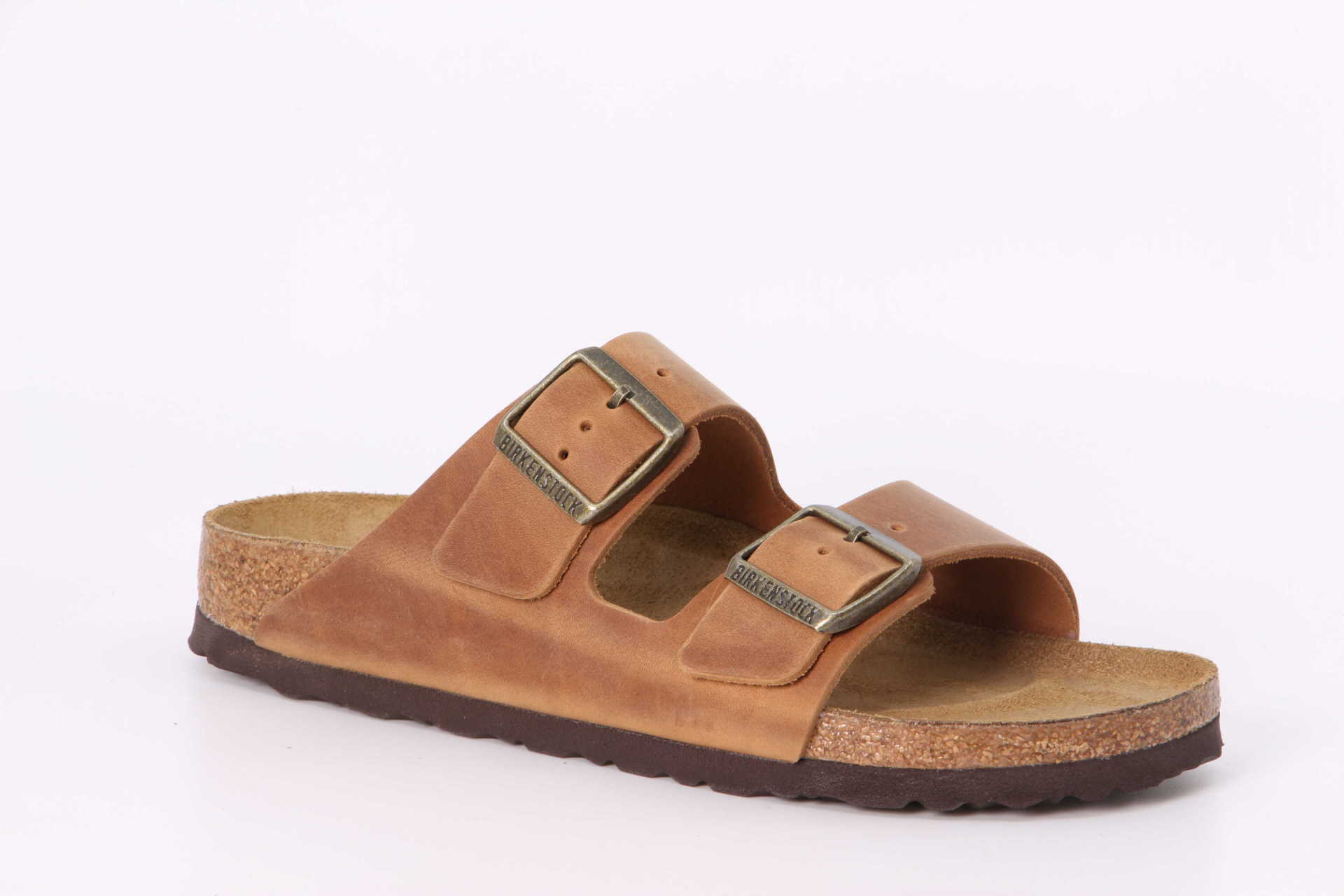 Birkenstock Arizona schmal cognac